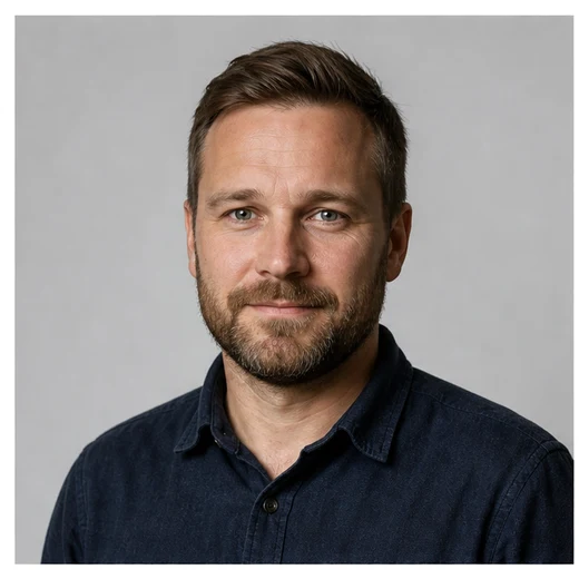 Porträtt av Karl Lindbeck