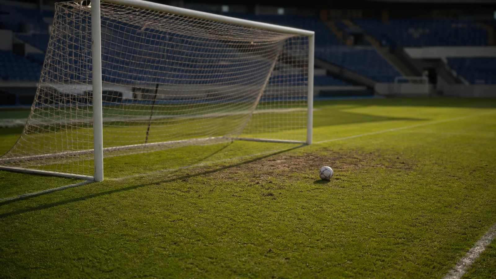 League Two-arena under match